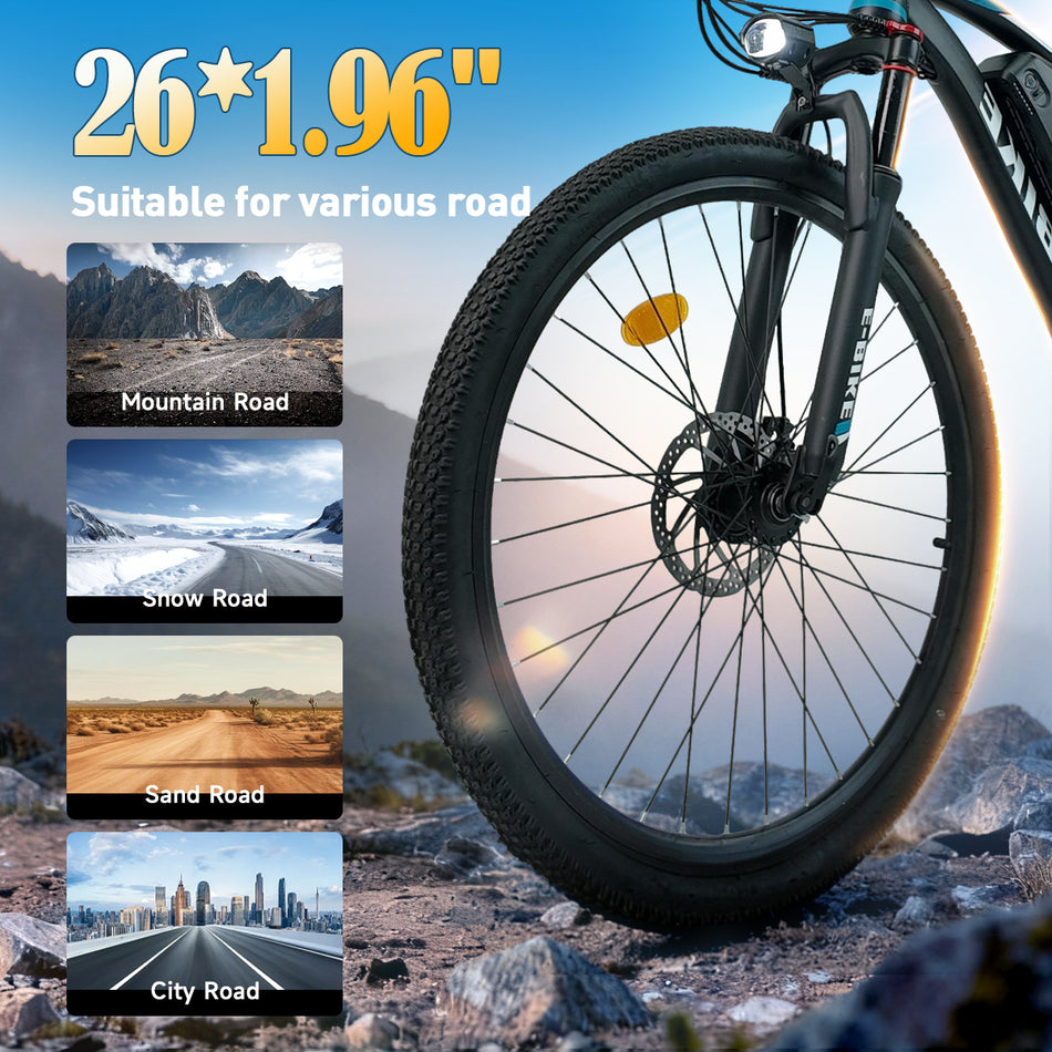 APYEAR 26IN Electric Mountain Bike